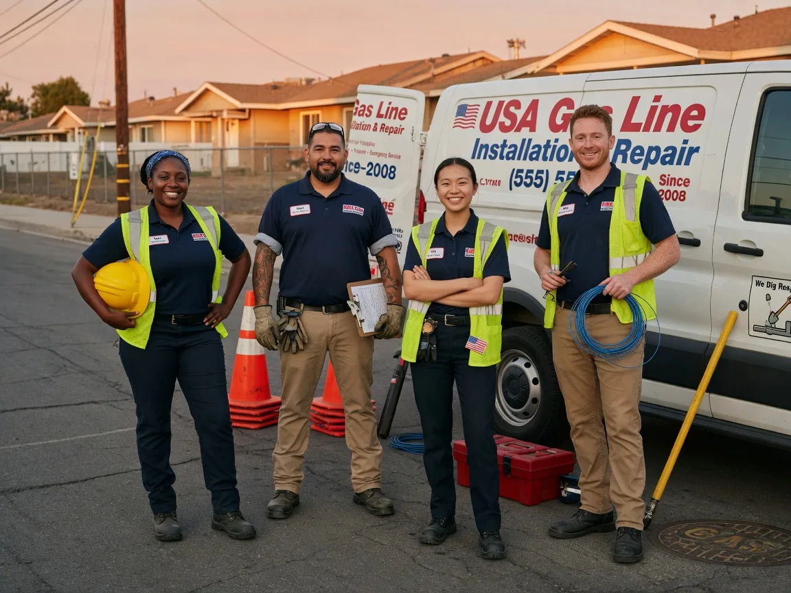 Gas Line Installation company in Upper Fairmount, MD